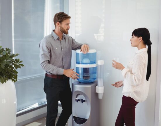 How has the ice and water dispenser transformed to enjoy chilled beverages?