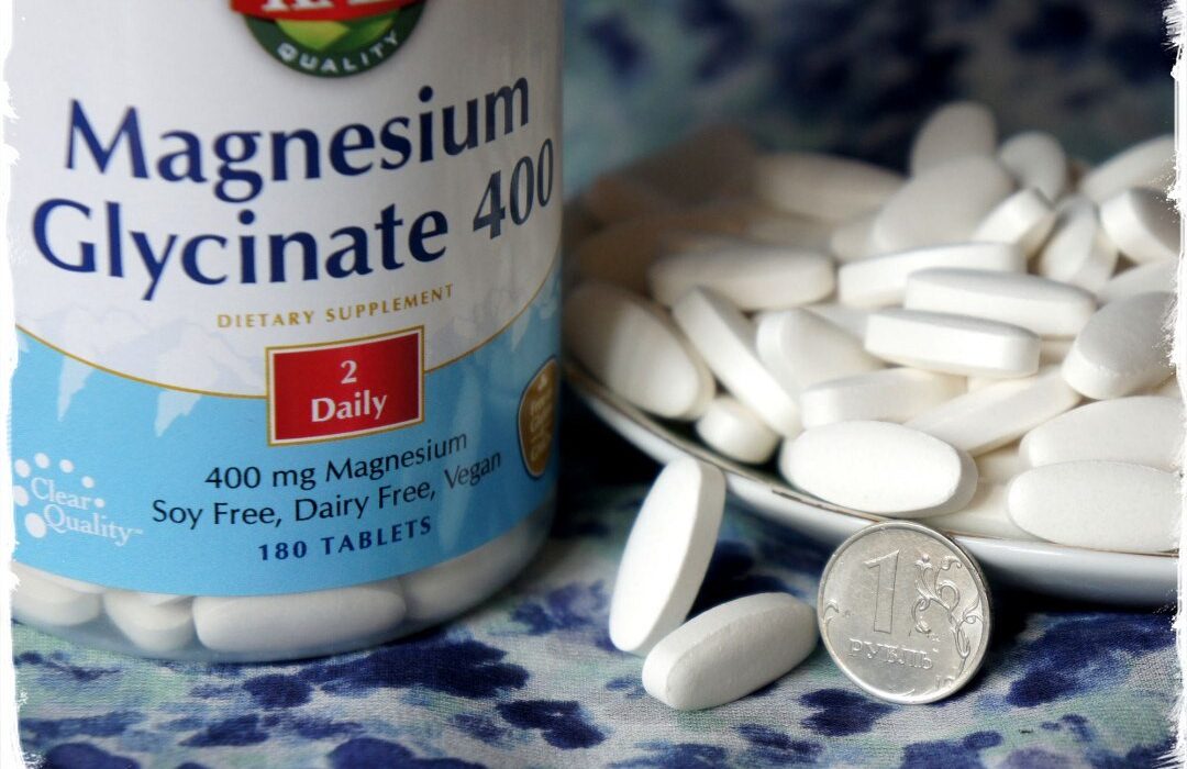 What are the key benefits of taking magnesium glycinate 500mg daily?